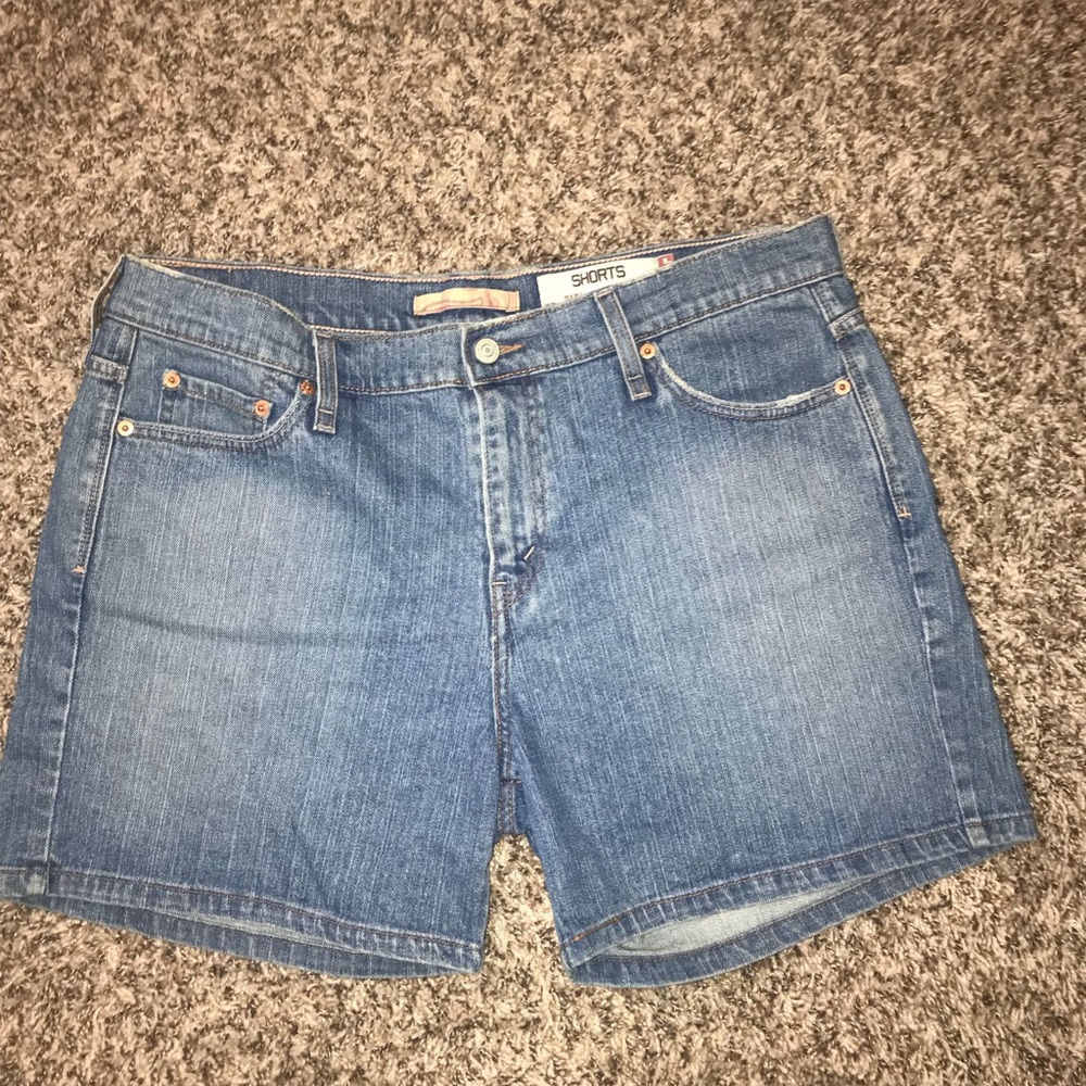 B-8 Levi Denim Shorts